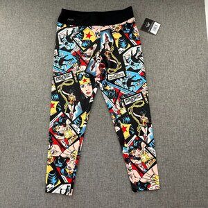 NEW!‎ Nuyu Collection Cropped Capri Yoga Leggings Wonder Woman Small Comics &